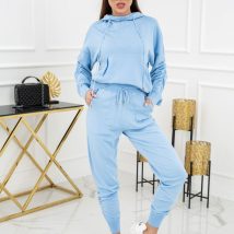 Spodnie Komplet Model Roxy PU1122 Baby Blue – Vittoria Ventini