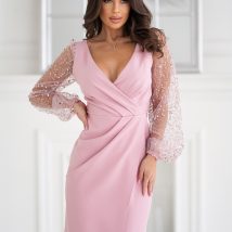 Sukienka Model 324-20 Dirty Pink – Bicotone