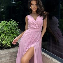 Sukienka Model 248-20 Dirty Pink – Bicotone