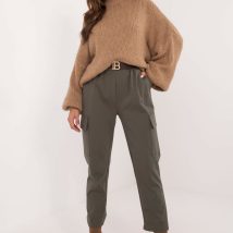 Spodnie Damskie Model TW-SP-BI-6-1313.47 Khaki – Och Bella