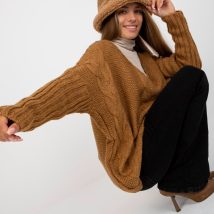 Sweter Damski Model TW-SW-BI-M903.33X Camel – Och Bella