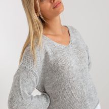 Sweter Damski Model TW-SW-BI-3002.98 Grey – Och Bella