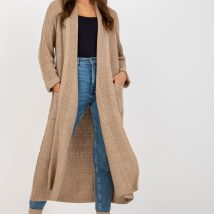 Sweter Kardigan Model TW-SW-BL-2453.91P Beige – Och Bella