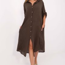 Sukienka Model TW-SK-BI-24135.81 Dark Brown – Och Bella