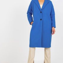 Płaszcz Damski Model TW-PL-BI-7298-1.15 Dark Blue – Och Bella