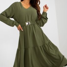 Sukienka Model TW-SK-BI-2021706.93P Khaki – Och Bella