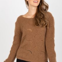 Sweter Damski Model TW-SW-BI-9030.08 Brown – Och Bella