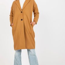 Płaszcz Damski Model TW-PL-BI-7298-1.15 Camel – Och Bella