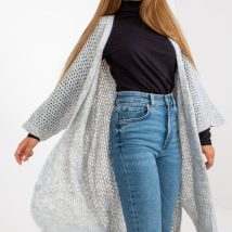 Sweter Kardigan Model TW-SW-BI-M31.36X Grey – Och Bella