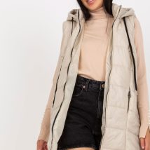 Kamizelka Model TW-KZ-BI-82019.09 Light Beige – Och Bella