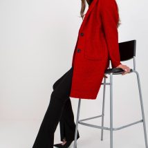 Płaszcz Damski Model TW-PL-BI-7372.18 Dark Red – Och Bella