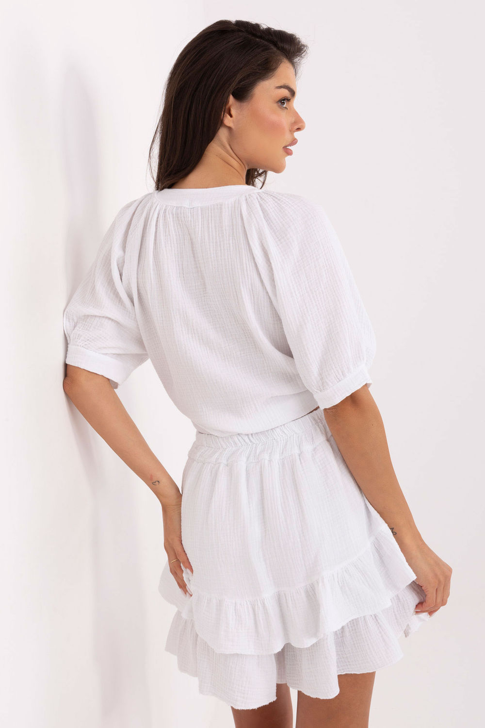 Spodnie Komplet Model TW-KMPL-BI-6-1937-1.72 White - Och Bella - obrazek 5