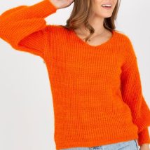 Sweter Damski Model TW-SW-BI-9029.84 Orange – Och Bella