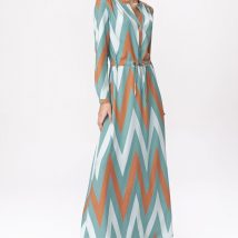 Sukienka Turkusowa sukienka maxi S140 Turkus – Nife