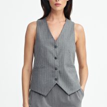 Kamizelka klasyczna prążek KA07 Grey – Nife