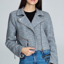 Kurtka Damska Model M607 Grey – Figl