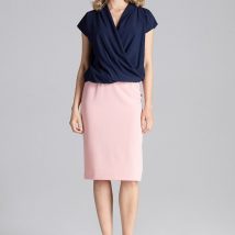 Bluzka Model M652 Navy – Figl