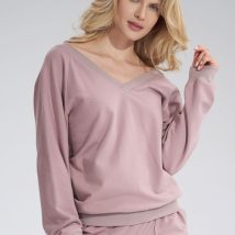 Bluza Damska Model M799 Dark Pink – Figl Hurtownia odzieży on-line, moda damska, bielizna i obuwie dla kobiet – Matterhorn.pl