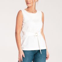 Bluzka Model M1071 Ecru – Figl