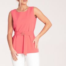 Bluzka Model M1071 Coral – Figl