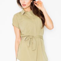 Koszula Damska Model M463 Light Green – Figl