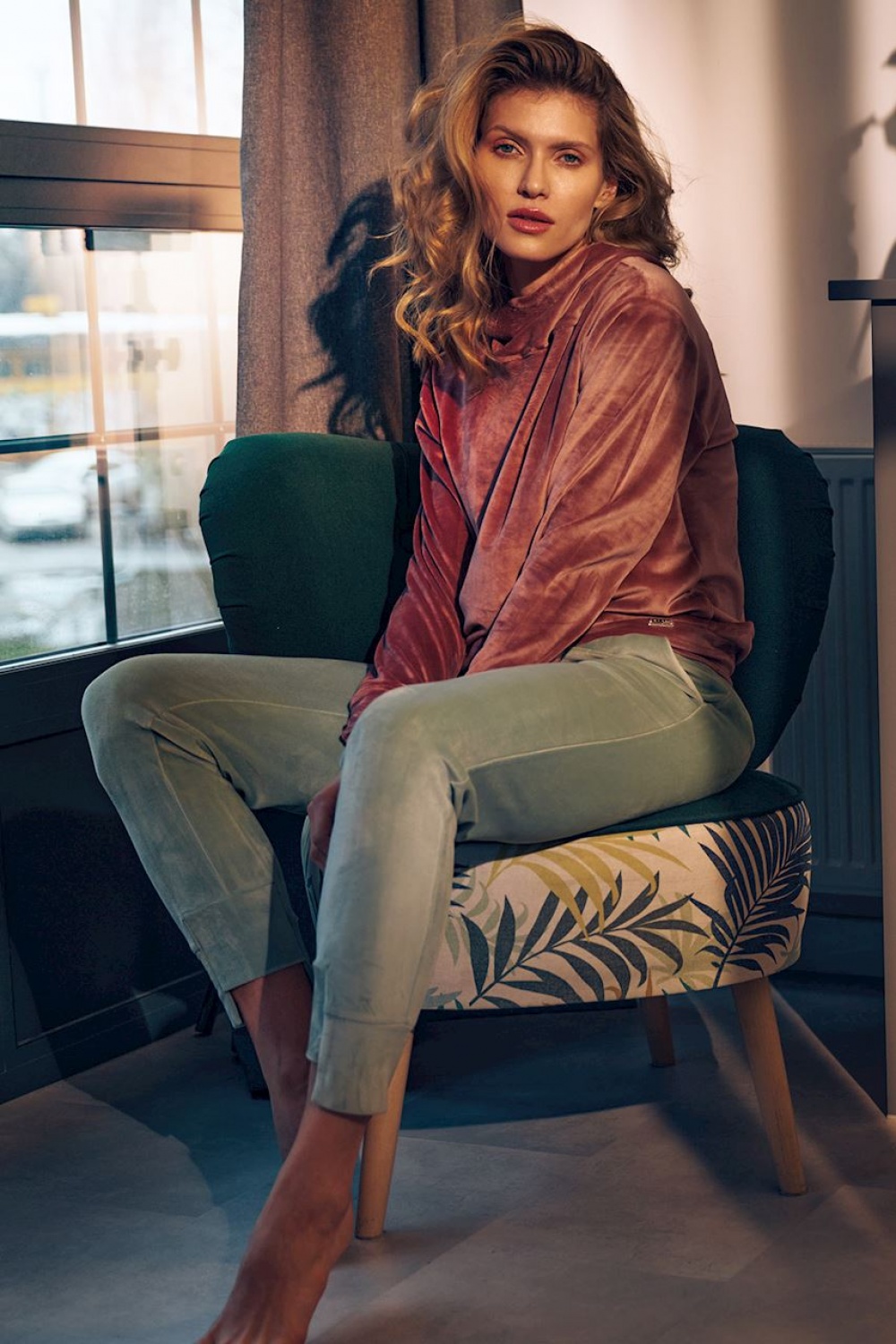 Bluza Damska Model M745 Pink - Figl - obrazek 5