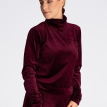 Bluza Damska Model M967 Bordo – Figl