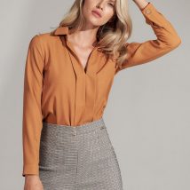 Bluzka Model M732 Brown – Figl