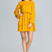 Sukienka Model M601 Musztard – Figl