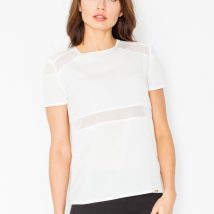 Bluzka Model M468 Ecru – Figl