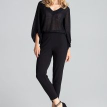 Spodnie Damskie Model M689 Black – Figl