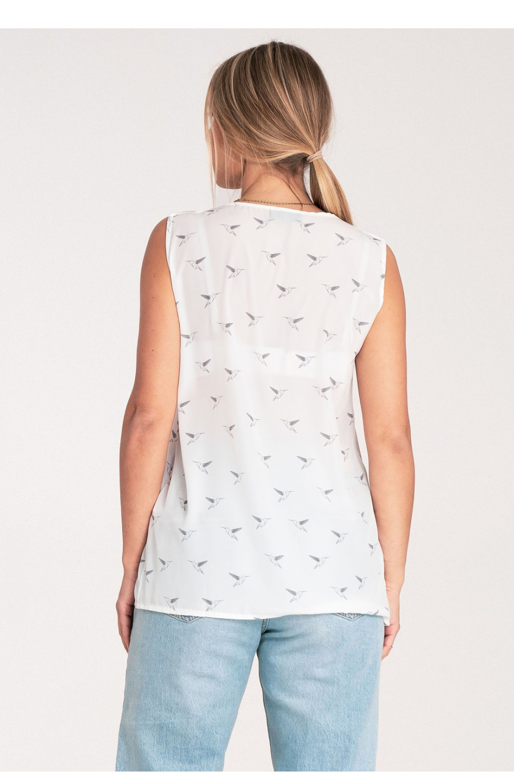 Bluzka Model M1076 Ecru - Figl - obrazek 4