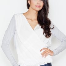 Bluzka Model 375 Dark Grey – Figl