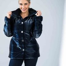 Kurtka Damska Model M933 Navy – Figl