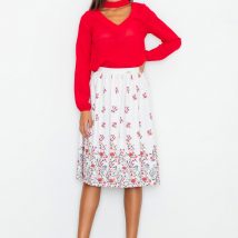 Spódnica Model M537 Wzór 60 White – Figl
