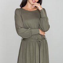 Sukienka Model M576 Oliwka – Figl