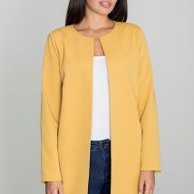 Płaszcz Damski Model M551 Yellow – Figl