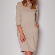 Sukienka Model 205 Beige – Figl