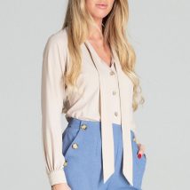Koszula Damska Model M700 Beige – Figl