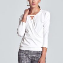 Bluzka Model M710 Ecru – Figl