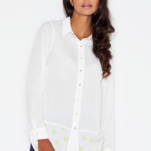 Koszula Damska Model 385 Ecru – Figl