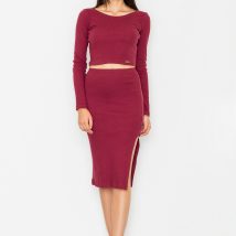 Spódnica Komplet Model M484 Bordo – Figl