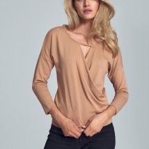 Bluzka Model M710 Beige – Figl