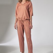 Spodnie Damskie Model M743 Orange – Figl