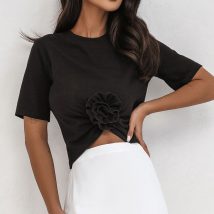 Bluzka Model Elvie B56 Black – IVON