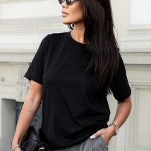 Tshirt Damski Model B57 Black – IVON