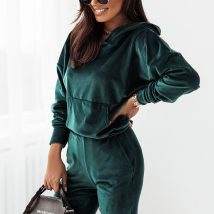 Spodnie Komplet Model Louis D20 Dark Green – IVON