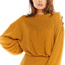 Sweter Damski Model A318 Camel – awama