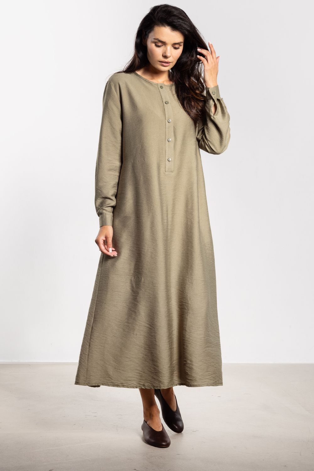 Sukienka Model A733 Szałwia - awama