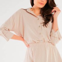 Koszula Damska Model A425 Beige – awama
